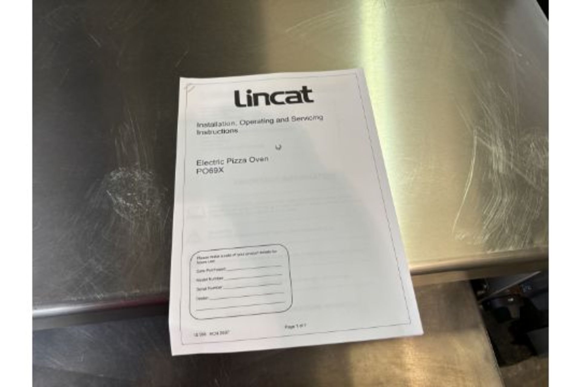Lincat Single Deck Pizza Oven, Electric, - Image 6 of 6