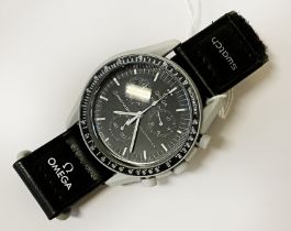 OMEGA SWATCH SPEEDMASTER - MISSION TO THE MOON