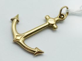 9CT GOLD ANCHOR