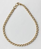 18CT GOLD FOB CHAIN