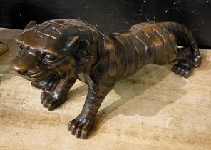 BRONZE TIGER - 16.5 CMS (H) APPROX