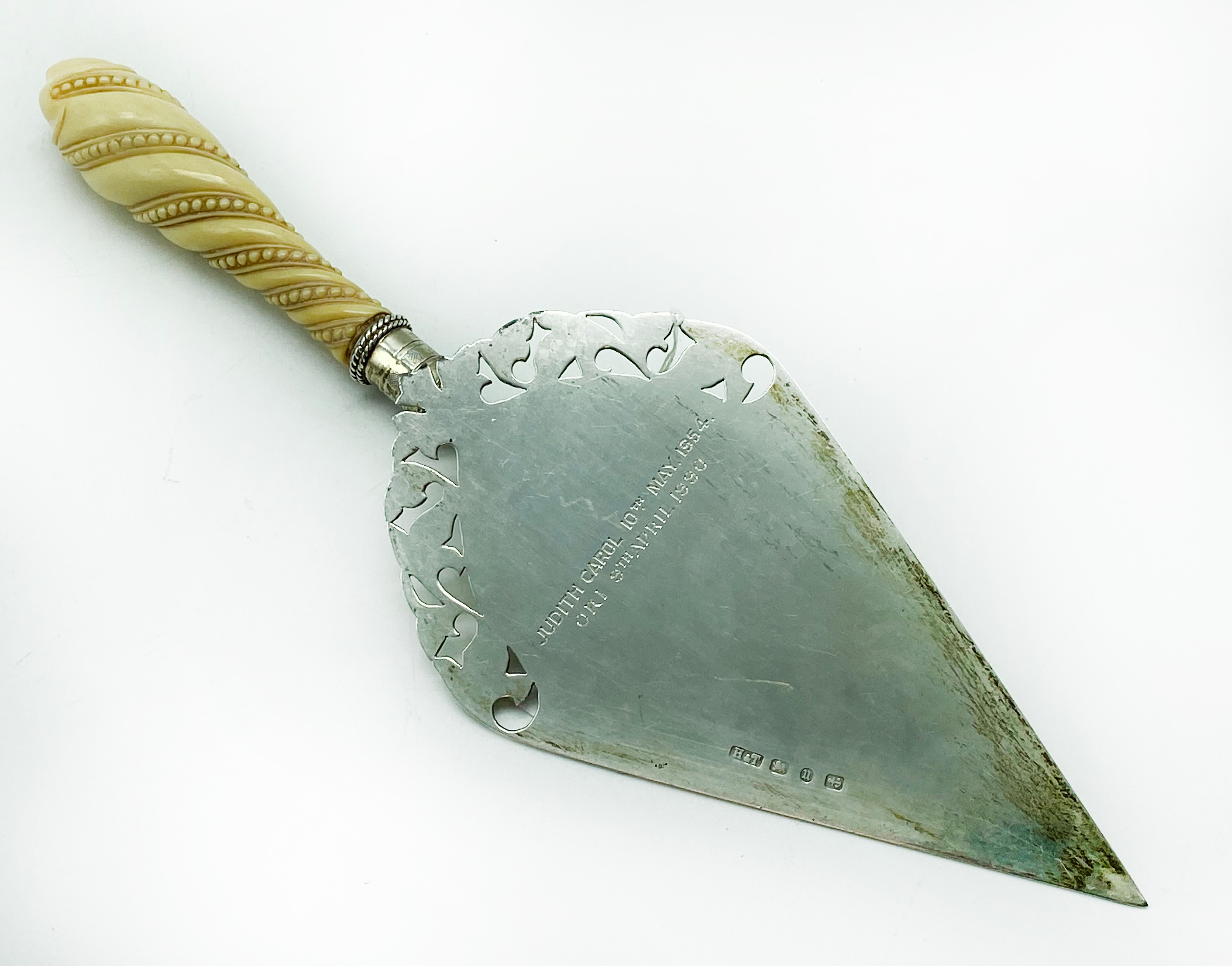 VICTORIAN SILVER TROWEL - Image 3 of 5