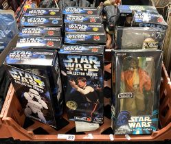 STAR WARS COLLECTORS SERIES REBEL ALLIANCE ACTION FIGURES - BOXED WITH POWER OF THE FORCE ACTION