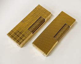 GOLD PLATED DUNHILL LIGHTERS