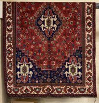 FINE CENTRAL PERSIAN QASHQAI RUG 270CMS X 172CMS