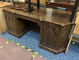 GOTHIC STYLE ORIENTAL DESK