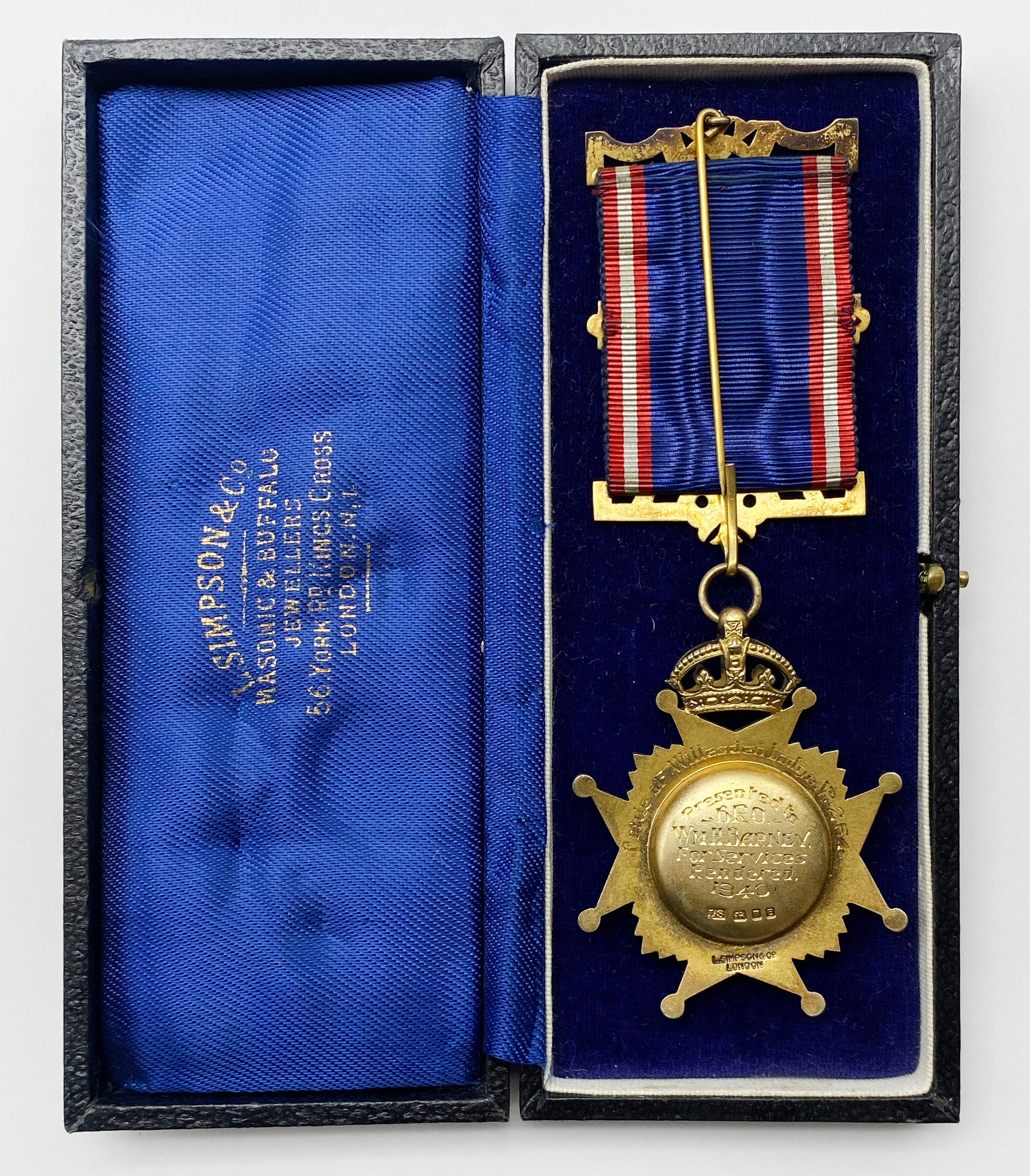 SIX CASED MASONIC MEDALS - Image 5 of 27