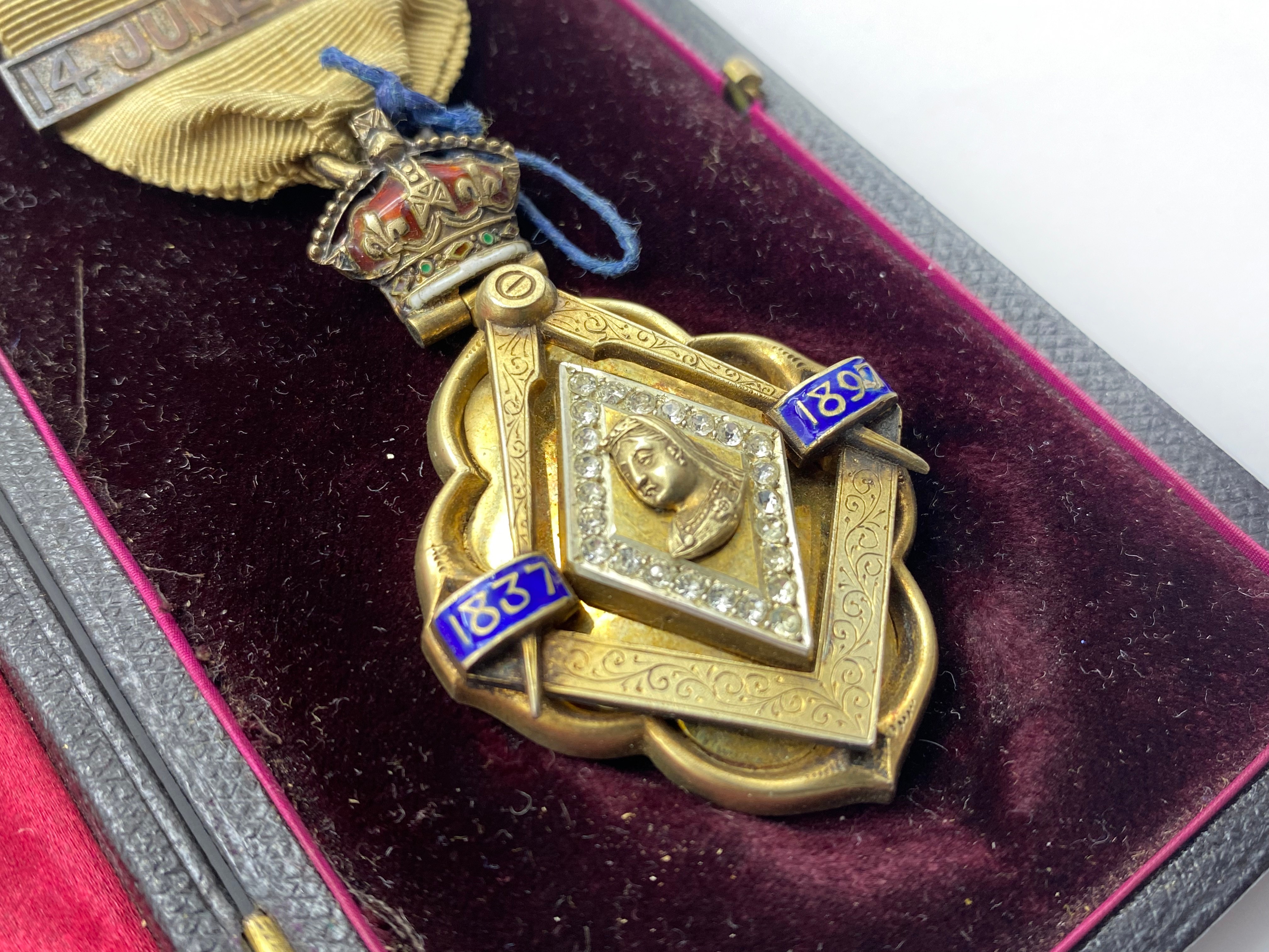 SIX CASED MASONIC MEDALS - Image 10 of 27