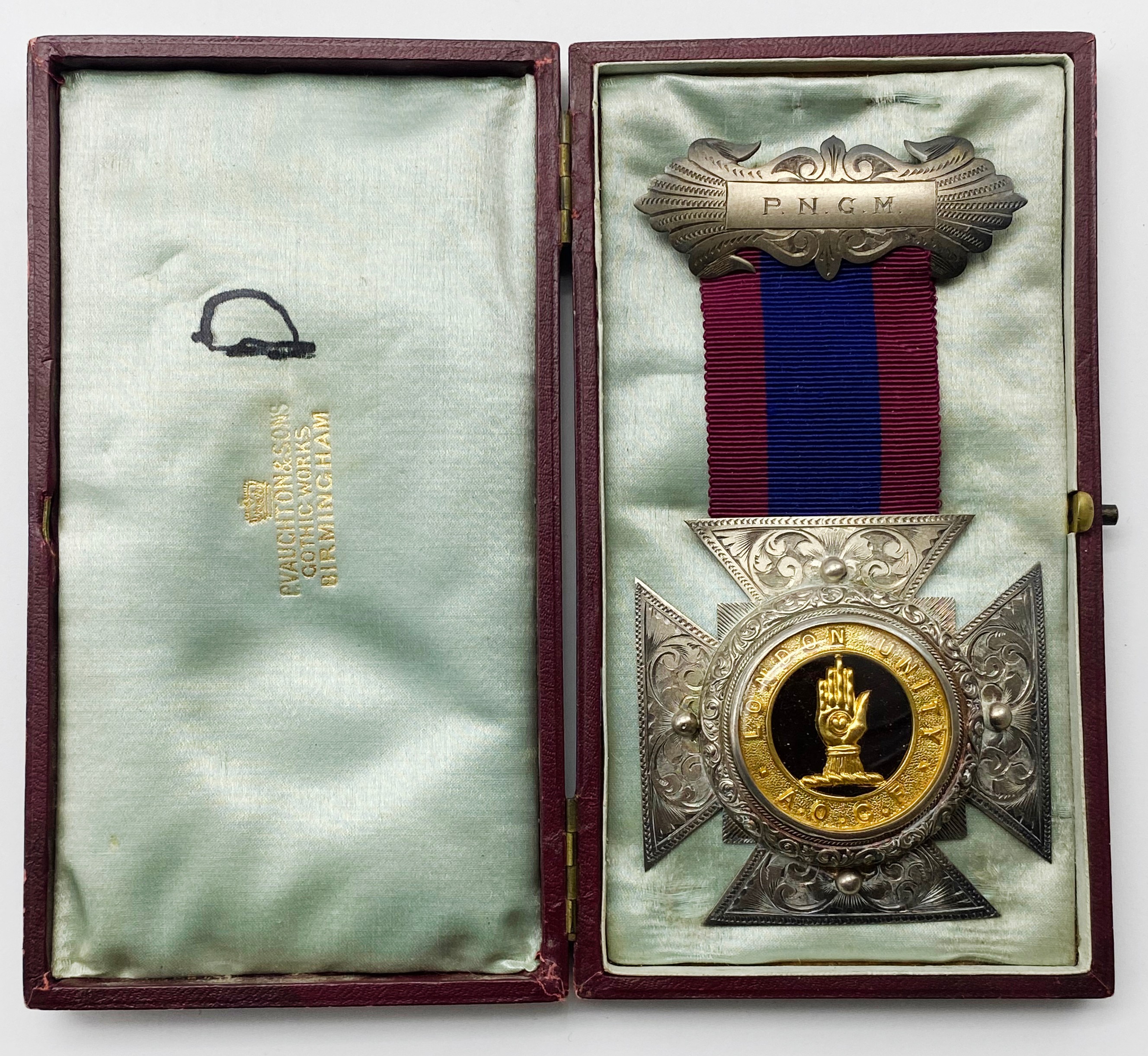 SIX CASED MASONIC MEDALS - Image 12 of 27