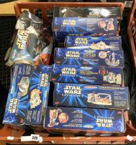 TRAY OF STAR WARS EPISODE 1 MICROMACHINES ACTION FIGURES