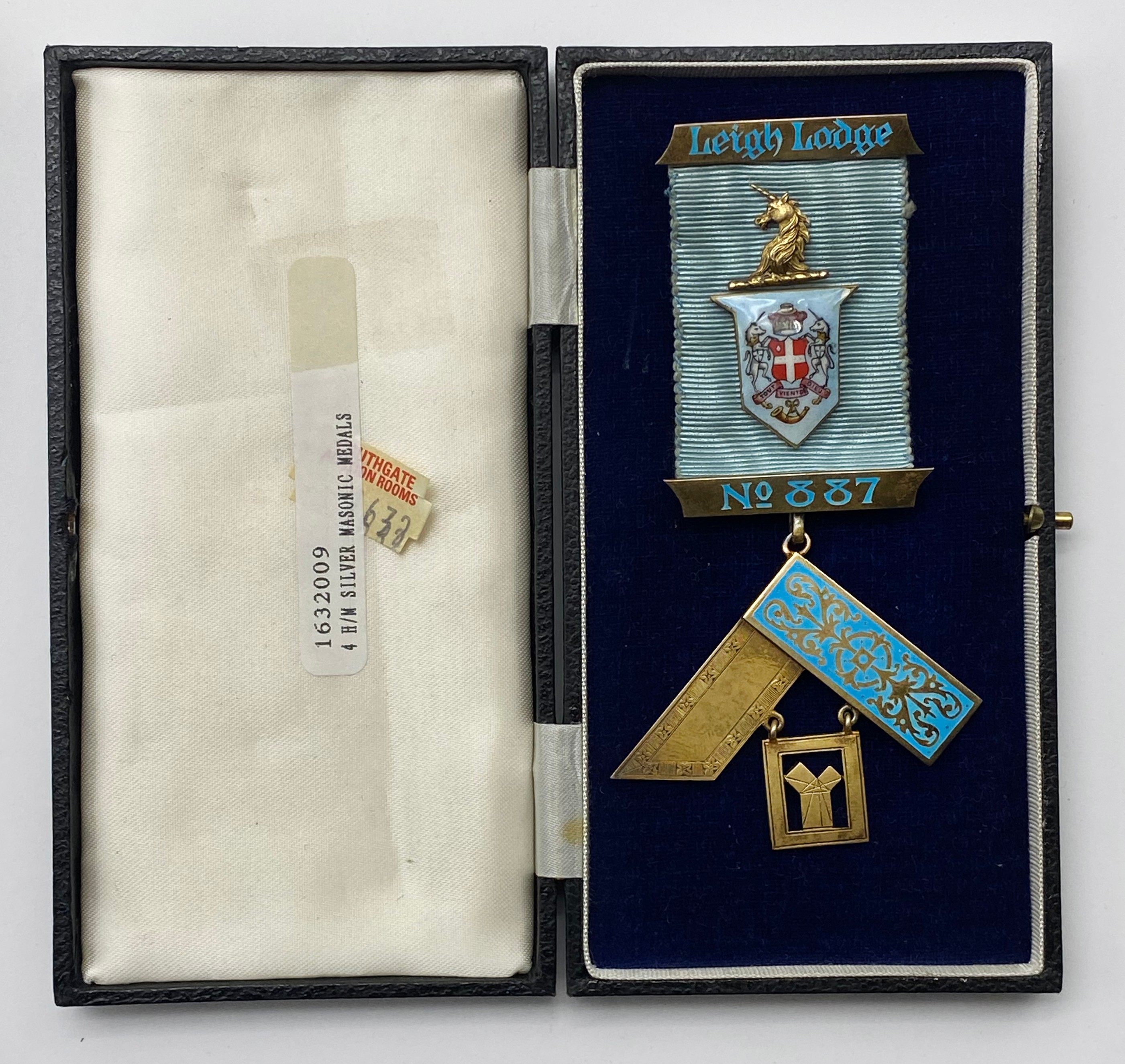 SIX CASED MASONIC MEDALS - Image 16 of 27