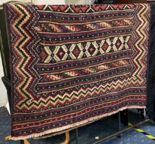 FINE NORTH EAST PERSIAN SUMAK KILIM 230CMS X 155CM