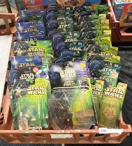 TRAY OF BOXED POWER OF THE JEDI, POWER OF THE FORCE ACTION FIGURES ETC HASBRO 2000