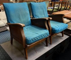 PAIR OF ART DECO CHAIRS