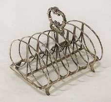 H/M SILVER TOAST RACK - 8 IMP OZS APPROX