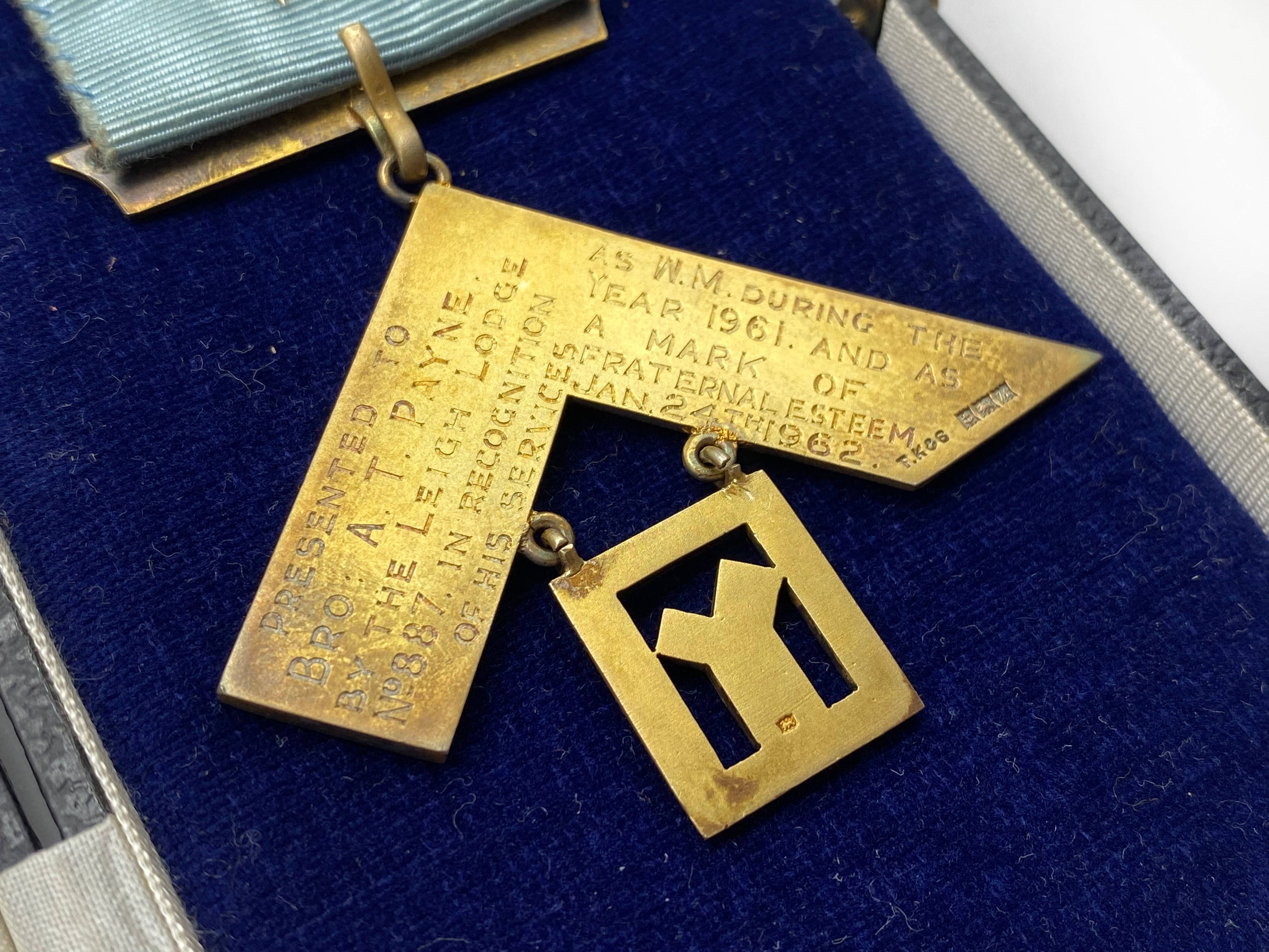SIX CASED MASONIC MEDALS - Image 20 of 27