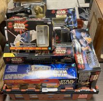 TRAY OF STAR WARS EPISODE 1 SHIPS FIGURES