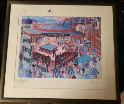 DAVE BOWDEN CRUCIBLE THEATRE PRINT - SIGNED BY JOE SCARBOROUGH