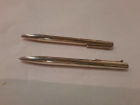 TWO TIFFANY & CO SILVER HM PENS