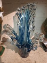 ART GLASS VASE BY NICK ORSLER - APPROX 38.5CMS H