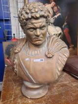 LARGE BUST OF CALLIGULA 68CMS (H) APPROX