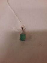 EMERALD PENDANT