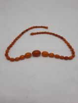 AMBER NECKLACE - 17 GRAMS APPROX