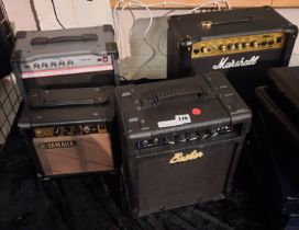 4 GUITAR AMPLIFIERS