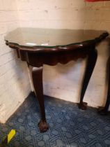 PAIR OF HALL TABLES