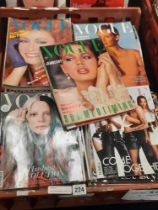 VOGUE MAGAZINES - LARGE COLLECTION