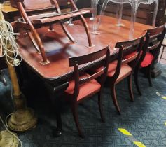 WIND OUT DINING TABLE & SIX CHAIRS