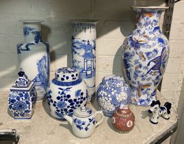 COLLECTION OF EARLY ORIENTAL VASES & JARS 18TH & 19TH CENTURY