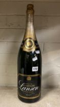 A JEROBOAM OF LANSON CHAMPAGNE BLACK LABEL