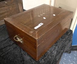 MILITARY DISPATCH WOODEN BOX