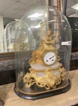 FRENCH NEOCLASSICAL ORMALY ''G H DE JARDIN'' MANTLE CLOCK
