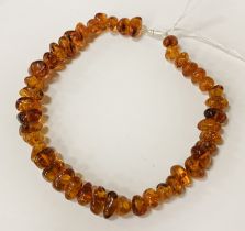 AMBER NECKLACE - 27.5G