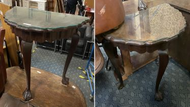 PAIR OF HALL TABLES