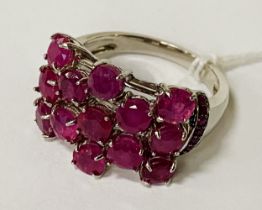RUBY RING - SIZE Q