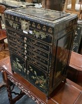 ORIENTAL CHINOISERIE CABINET
