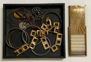 MIXED COLLECTION TO INCLUDING VINTAGE SIGNED HELENA RUBENSTEIN NECKLACE CIRCA 1990'S