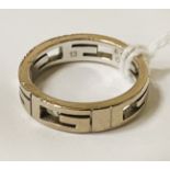 18CT GOLD GUCCI RING SIZE L 5 GRAMS APPROX