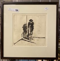 RICHARD HARRISON LTD EDITION ETCHING - THE MAN