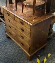 5 DRAWER INLAID TOP CHEST