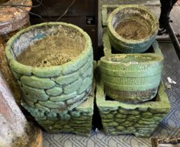 QTY OF GARDEN POTS