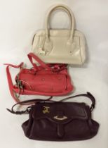 3 X RADLEY HANDBAGS & DUSTCOVERS