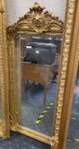 GILT WOOD MIRROR