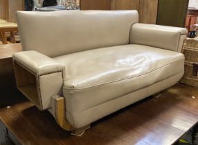 ART DECO TWO SEATER SOFA