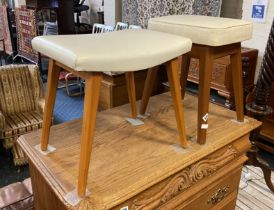 TWO 1970'S STOOLS - ONE BY M&T LTD LONDON