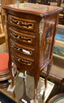 INLAID FOUR DRAWER CHEST