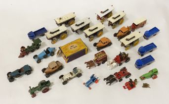 APPROX 26 STEAM ENGINE & OTHER CARS BY LESNEY
